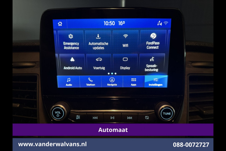 Ford Transit Custom 2.0 TDCI 130pk Automaat L2H1 Euro6 Airco | 2x Zijdeur | Trekhaak | Dakdragers | Camera | Navigatie LED, Cruisecontrol, Android Auto, Stoelverwarming, Verwarmde voorruit, Parkeersensoren
