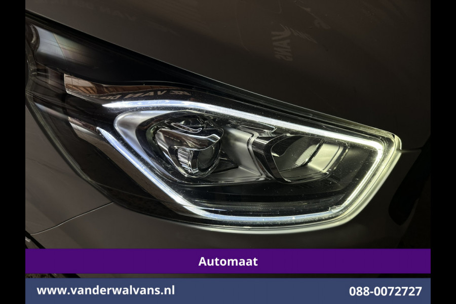 Ford Transit Custom 2.0 TDCI 130pk Automaat L2H1 Euro6 Airco | 2x Zijdeur | Trekhaak | Dakdragers | Camera | Navigatie LED, Cruisecontrol, Android Auto, Stoelverwarming, Verwarmde voorruit, Parkeersensoren