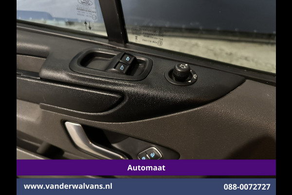 Ford Transit Custom 2.0 TDCI 130pk Automaat L2H1 Euro6 Airco | 2x Zijdeur | Trekhaak | Dakdragers | Camera | Navigatie LED, Cruisecontrol, Android Auto, Stoelverwarming, Verwarmde voorruit, Parkeersensoren
