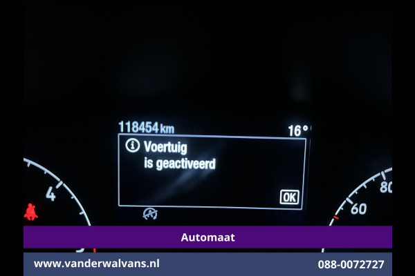 Ford Transit Custom 2.0 TDCI 130pk Automaat L2H1 Euro6 Airco | 2x Zijdeur | Trekhaak | Dakdragers | Camera | Navigatie LED, Cruisecontrol, Android Auto, Stoelverwarming, Verwarmde voorruit, Parkeersensoren