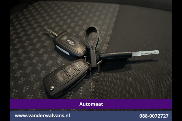 Ford Transit Custom 2.0 TDCI 130pk Automaat L2H1 Euro6 Airco | 2x Zijdeur | Trekhaak | Dakdragers | Camera | Navigatie LED, Cruisecontrol, Android Auto, Stoelverwarming, Verwarmde voorruit, Parkeersensoren