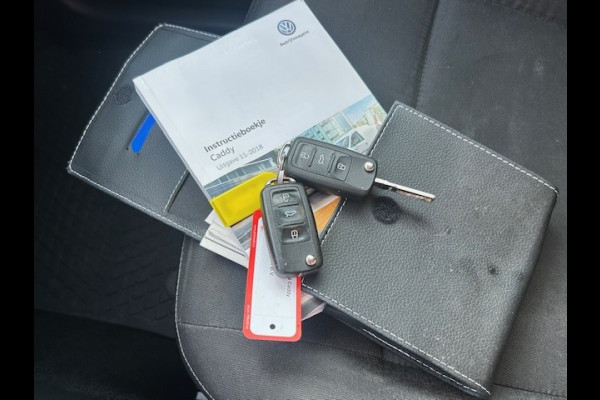 Volkswagen Caddy 1.4 TGI L2H1 EcoFuel Maxi PDC I 1e EIGENAAR I COMPLETE ONDERHOUDSHISTORIE I RIJDE OP GROEN GAS = CO2 NEUTRAAL