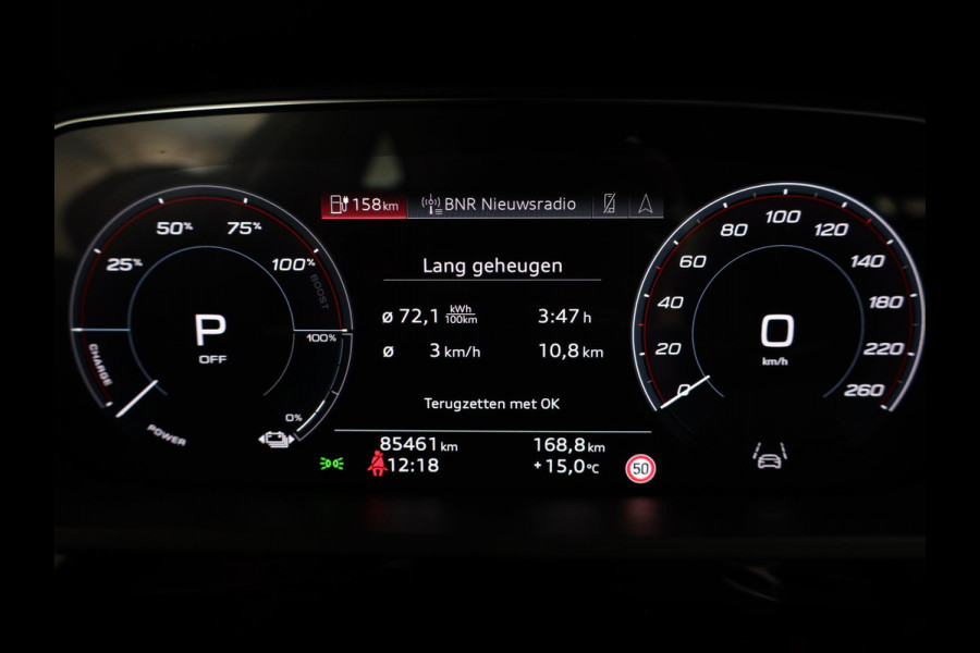 Audi e-tron Sportback 55 quattro S edition 95 kWh 408pk | Panoramadak | Afneembare trekhaak | Matrix Led koplampen | Parkeer camera achter