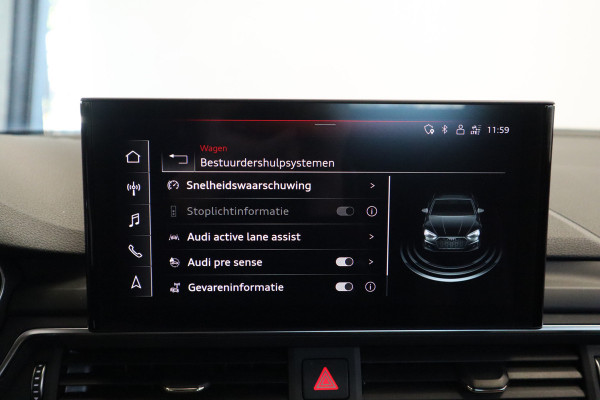 Audi A5 Cabriolet 40 TFSI quattro S edition Cruise/Climate 19''LM Navi Elektrische stoelen 204PK 24 maanden garantie mogelijk (*vraag naar de voorwaarden)