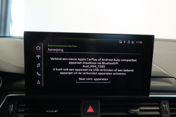 Audi A5 Cabriolet 40 TFSI quattro S edition Cruise/Climate 19''LM Navi Elektrische stoelen 204PK 24 maanden garantie mogelijk (*vraag naar de voorwaarden)