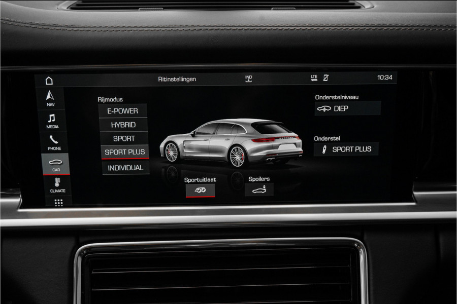 Porsche Panamera Sport Turismo 4.0 Turbo S E-Hybrid Pano Burmester Keramisch Sportstoelen