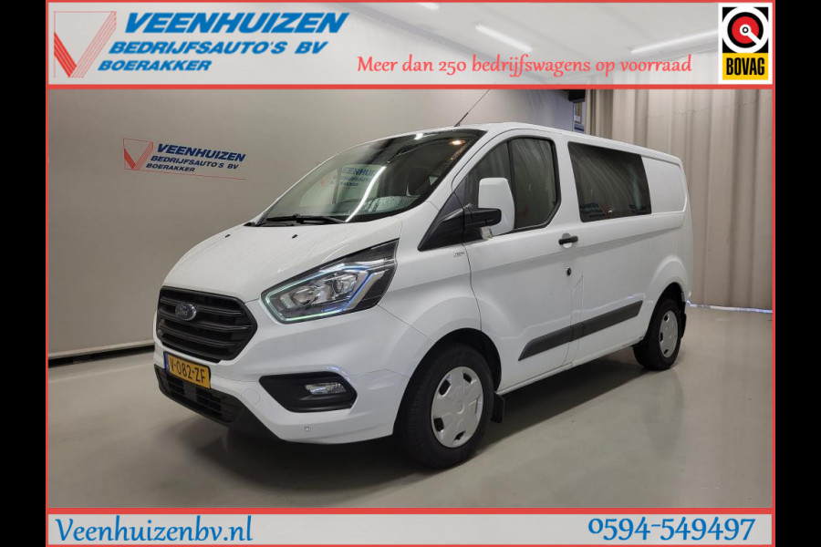 Ford Transit Custom 2.0TDCI Dubbele Cabine Euro 6!