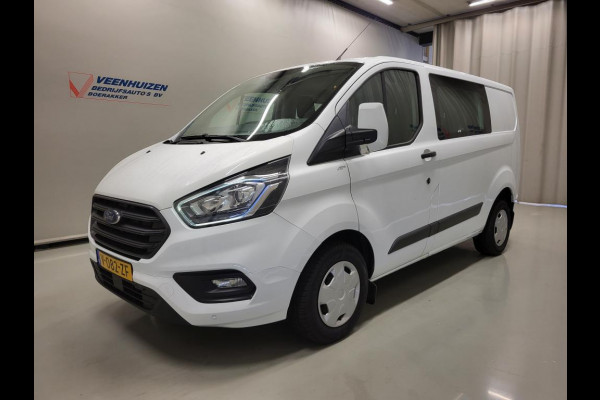 Ford Transit Custom 2.0TDCI Dubbele Cabine Euro 6!