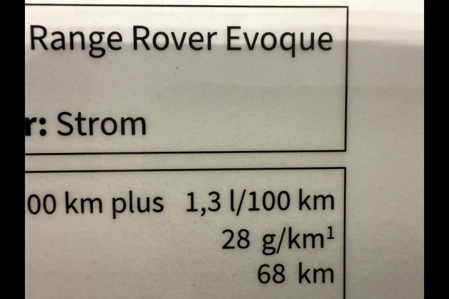 Land Rover Range Rover Evoque P270e SE Dynamic/black-pack/Carpathian Grey/5jr garantie schuif dak