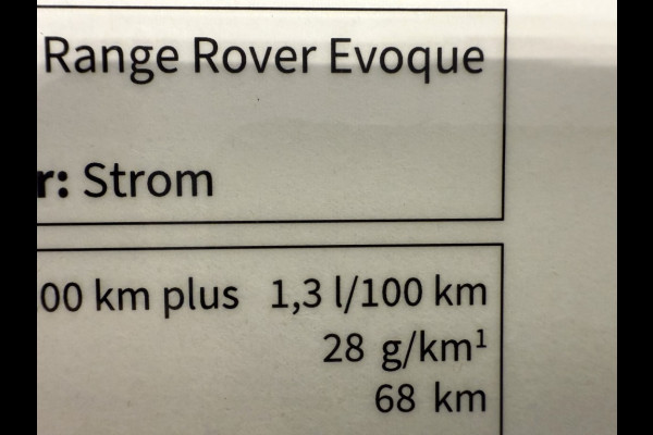 Land Rover Range Rover Evoque P270e SE Dynamic/black-pack/Carpathian Grey/5jr garantie schuif dak