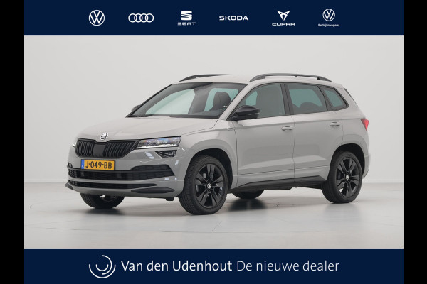 Škoda Karoq 1.5 TSI ACT 150pk DSG Sportline Business Navigatie CantonSound Stoelverwarming Camera Carplay Sideassist 199