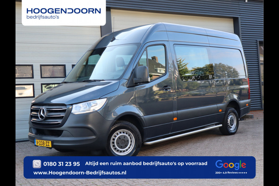 Mercedes-Benz Sprinter 314 CDI Euro 6 Automaat DC 6 Pers. - L2H2 - Trekhaak 3,5t KG - Cruise