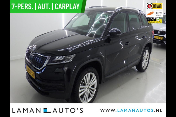 Škoda Kodiaq 1.5 TSI 150pk DSG Limited Business Edition 7P Aut. | Leder/Alcantara CarPlay Canton ECC Navi LED ACC 19" LMV Camera Side Assist