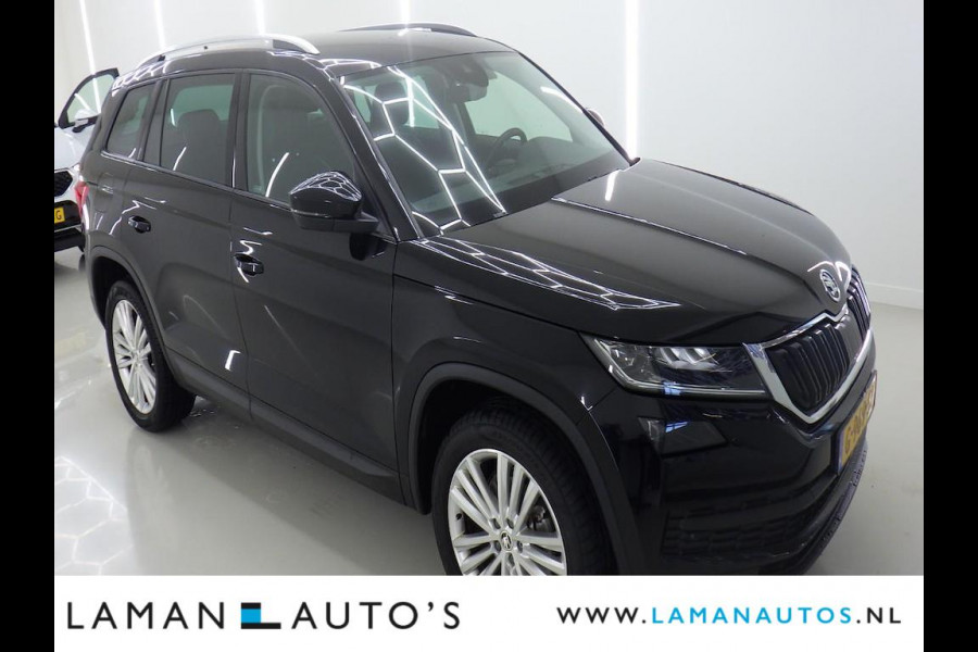 Škoda Kodiaq 1.5 TSI 150pk DSG Limited Business Edition 7P Aut. | Leder/Alcantara CarPlay Canton ECC Navi LED ACC 19" LMV Camera Side Assist