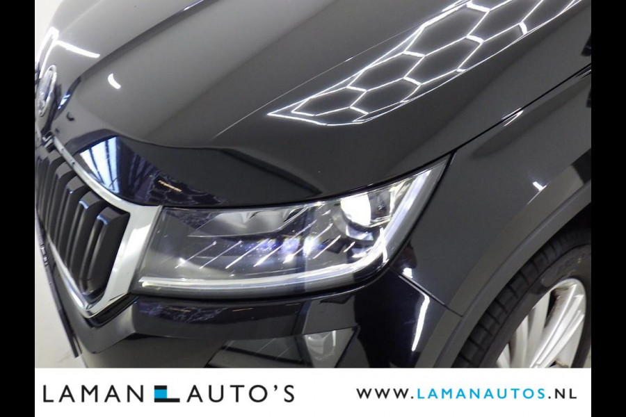 Škoda Kodiaq 1.5 TSI 150pk DSG Limited Business Edition 7P Aut. | Leder/Alcantara CarPlay Canton ECC Navi LED ACC 19" LMV Camera Side Assist