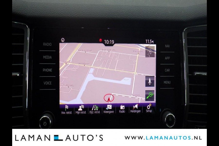 Škoda Kodiaq 1.5 TSI 150pk DSG Limited Business Edition 7P Aut. | Leder/Alcantara CarPlay Canton ECC Navi LED ACC 19" LMV Camera Side Assist