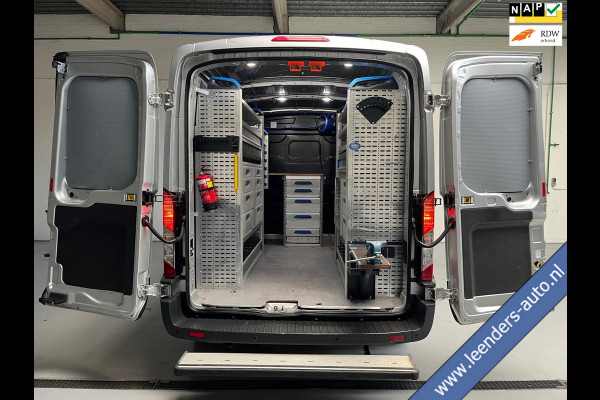 Ford Transit Automaat Servicewagen 350 2.0 TDCI 131PK euro6 L2H2 3Persoons Trend, Sortimo werkplaats inrichting, RIJKLAARPRIJS