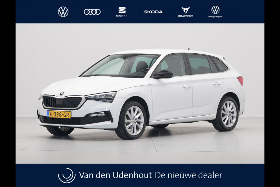 Škoda SCALA 1.0 TSI 115pk First Edition clima trekhaak 17'lm parkeersensors stoelverwarming 142