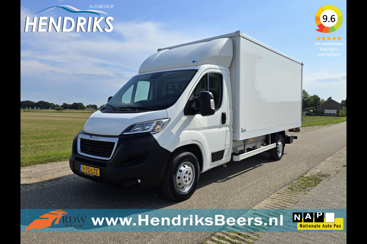 Peugeot Boxer 435 2.2 BlueHDi Bakwagen + laadklep - 165 Pk - Euro 6 - Airco - Cruise Control
