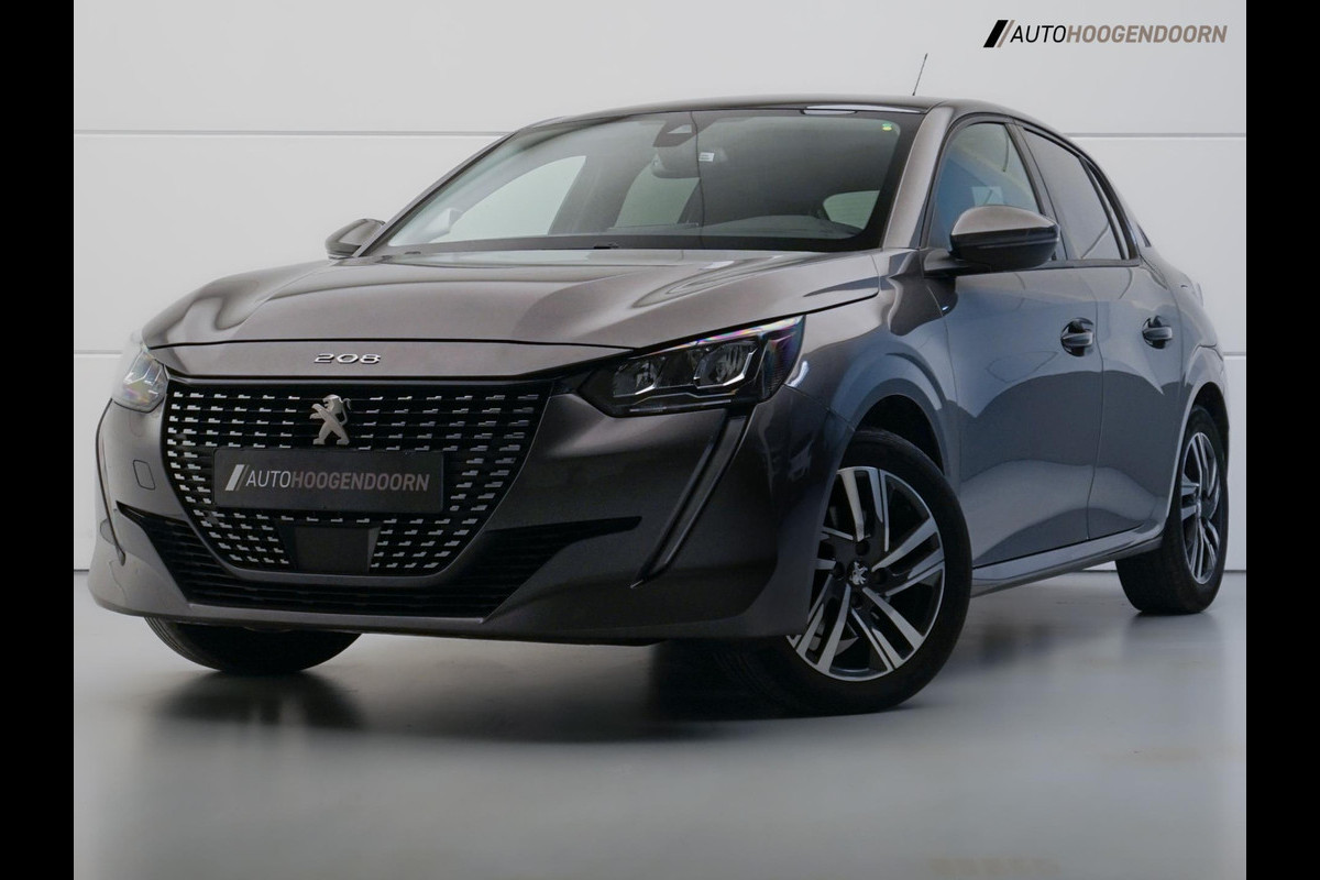 Peugeot 208 1.2 PureTech Allure (APPLE CARPLAY,LED,PANORAMA,STUURVERWARMING,3D-DISPLAY,CAMERA,TREKHAAK,LM-VELGEN,CRUISE,CLIMATE)