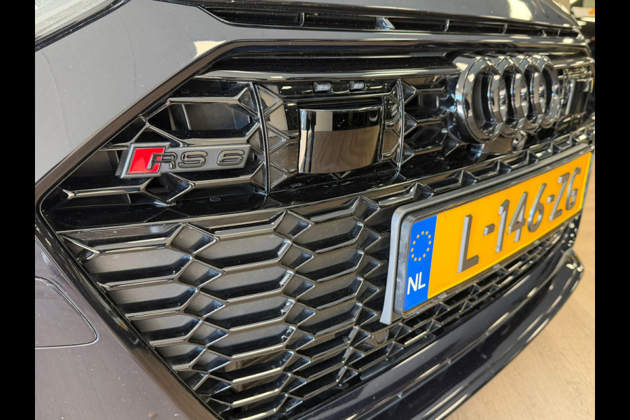 Audi A6 Avant RS 6 TFSI quattro AUT. KERAMISCHE SCHIJVEN PANORAMADAK HEAD-UP KEYLESS LEDER CAMERA AMBIANCE APPLE CARPLAY NAVIGATIE