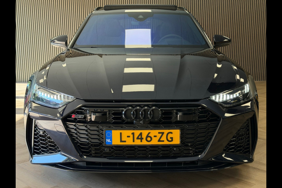 Audi A6 Avant RS 6 TFSI quattro AUT. KERAMISCHE SCHIJVEN PANORAMADAK HEAD-UP KEYLESS LEDER CAMERA AMBIANCE APPLE CARPLAY NAVIGATIE