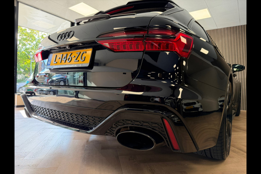 Audi A6 Avant RS 6 TFSI quattro AUT. KERAMISCHE SCHIJVEN PANORAMADAK HEAD-UP KEYLESS LEDER CAMERA AMBIANCE APPLE CARPLAY NAVIGATIE