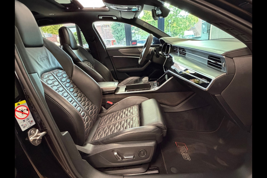 Audi A6 Avant RS 6 TFSI quattro AUT. KERAMISCHE SCHIJVEN PANORAMADAK HEAD-UP KEYLESS LEDER CAMERA AMBIANCE APPLE CARPLAY NAVIGATIE