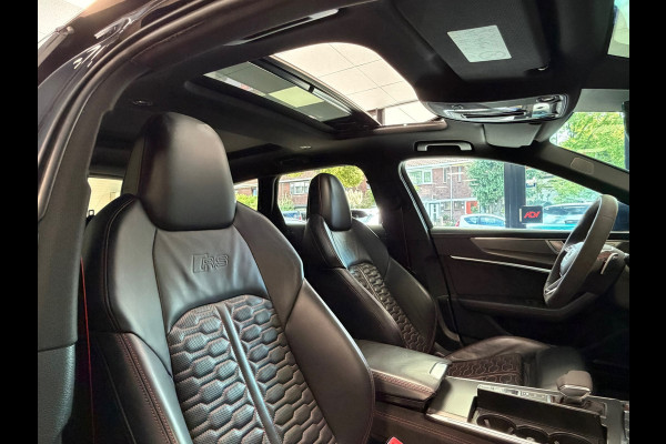 Audi A6 Avant RS 6 TFSI quattro AUT. KERAMISCHE SCHIJVEN PANORAMADAK HEAD-UP KEYLESS LEDER CAMERA AMBIANCE APPLE CARPLAY NAVIGATIE