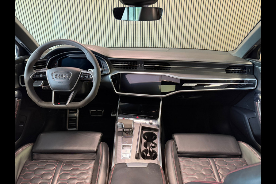 Audi A6 Avant RS 6 TFSI quattro AUT. KERAMISCHE SCHIJVEN PANORAMADAK HEAD-UP KEYLESS LEDER CAMERA AMBIANCE APPLE CARPLAY NAVIGATIE