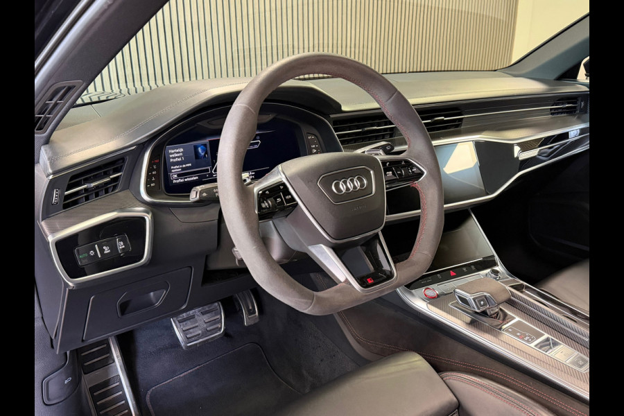 Audi A6 Avant RS 6 TFSI quattro AUT. KERAMISCHE SCHIJVEN PANORAMADAK HEAD-UP KEYLESS LEDER CAMERA AMBIANCE APPLE CARPLAY NAVIGATIE