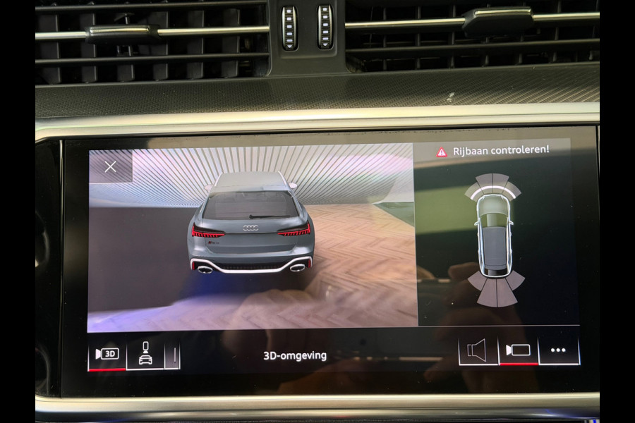 Audi A6 Avant RS 6 TFSI quattro AUT. KERAMISCHE SCHIJVEN PANORAMADAK HEAD-UP KEYLESS LEDER CAMERA AMBIANCE APPLE CARPLAY NAVIGATIE