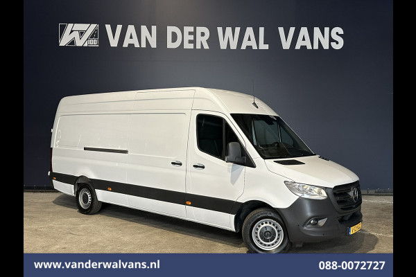 Mercedes-Benz Sprinter 315 CDI 150pk L3H2 Euro6 Airco | 360 Graden Camera | Navigatie | Apple Carplay | Android Auto | Cruiscontrol, Chauffeursstoel, Trekhaak, Stoelverwarming, 270 Gr. achterdeuren, Bijrijdersbank, Parkeersensoren