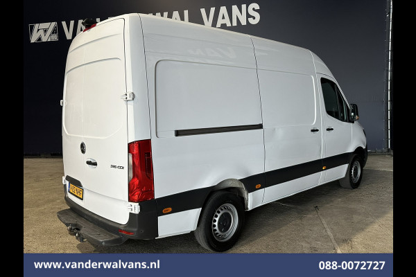 Mercedes-Benz Sprinter 316 CDI 164pk L2H2 Euro6 Airco | 360 graden Camera | Apple Carplay | Cruisecontrol Android Auto, Chauffeursstoel, Trekhaak, Parkeersensoren, Bijrijdersbank