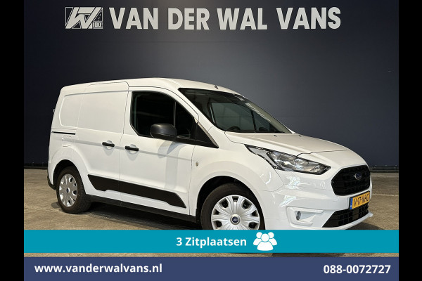 Ford Transit Connect 1.5 EcoBlue L1H1 Euro6 Airco | 3-Zits | Trekhaak | Parkeersensoren | Verwarmde voorruit Bijrijdersbank