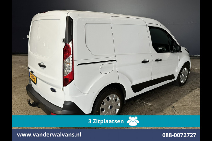Ford Transit Connect 1.5 EcoBlue L1H1 Euro6 Airco | 3-Zits | Trekhaak | Parkeersensoren | Verwarmde voorruit Bijrijdersbank