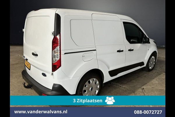 Ford Transit Connect 1.5 EcoBlue L1H1 Euro6 Airco | 3-Zits | Trekhaak | Parkeersensoren | Verwarmde voorruit Bijrijdersbank