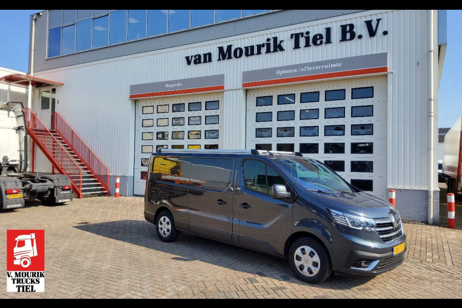Renault Trafic 150 PK AUTOMAAT L2H1 GESLOTEN - EURO 6 - GRIJS COMETE METALLIC - VXS-75-T - BPM VRIJ!