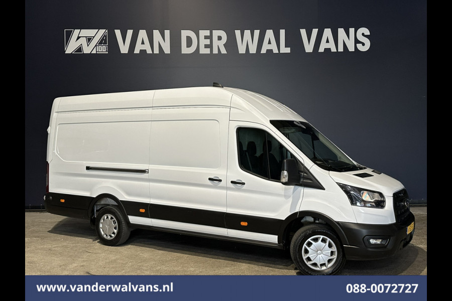 Ford Transit 2.0 TDCI 131pk L4H3 Jumbo Euro6 Airco | Camera | Cruisecontrol | Verwarmde voorruit | Bijrijdersbank Parkeersensoren, 270 gr. achterdeuren