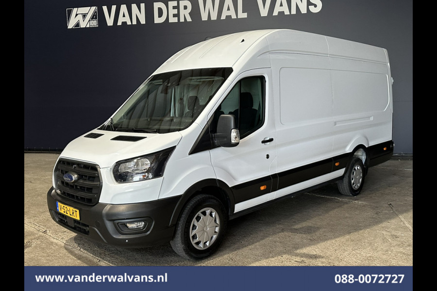 Ford Transit 2.0 TDCI 131pk L4H3 Jumbo Euro6 Airco | Camera | Cruisecontrol | Verwarmde voorruit | Bijrijdersbank Parkeersensoren, 270 gr. achterdeuren