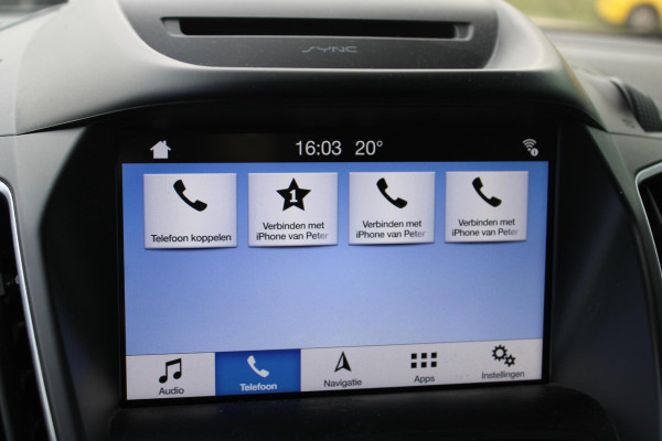 Ford C-MAX 1.0 EcoBoost 125 PK Titanium | Camera | Winterpack | Navigatie | 17 INCH Lichtmetalen Velgen | Climate Control | Cruise Control | Privacy Glass | Half lederen bekleding | Dealeronderhouden