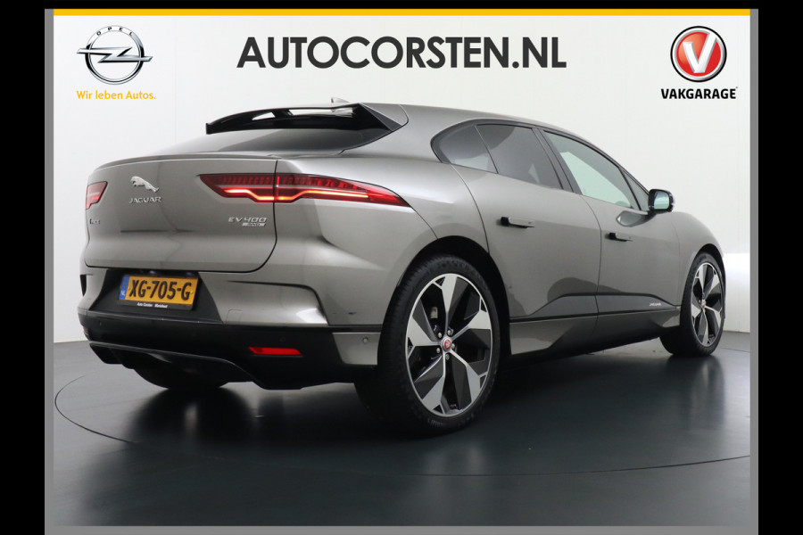 Jaguar I-PACE EV400 First Edition HSE 90kWh AWD Luchtvering Meridian®-Surround Audio Leder Memory Panoramadak 360°Camera Adap.Cruise Apple Car Lmv 22" DAB Bluetooth Led Stuur-Stoel-Achterbank-Voorruitverwarming Elek.Achterklep Zeer compleet, nieuwprijs €107.035 Origineel Nederlandse Auto