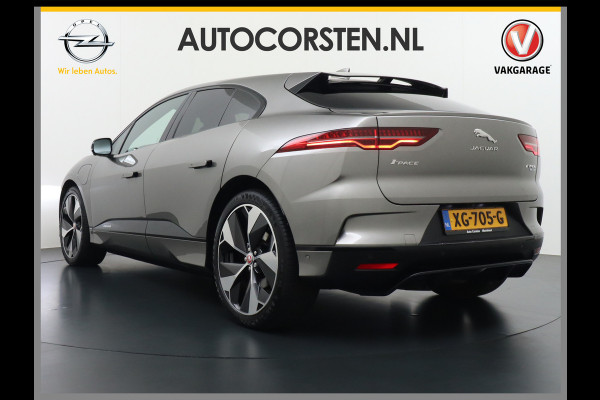 Jaguar I-PACE EV400 First Edition HSE 90kWh AWD Luchtvering Meridian®-Surround Audio Leder Memory Panoramadak 360°Camera Adap.Cruise Apple Car Lmv 22" DAB Bluetooth Led Stuur-Stoel-Achterbank-Voorruitverwarming Elek.Achterklep Zeer compleet, nieuwprijs €107.035 Origineel Nederlandse Auto