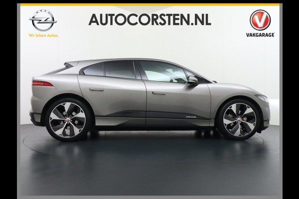 Jaguar I-PACE EV400 First Edition HSE 90kWh AWD Luchtvering Meridian®-Surround Audio Leder Memory Panoramadak 360°Camera Adap.Cruise Apple Car Lmv 22" DAB Bluetooth Led Stuur-Stoel-Achterbank-Voorruitverwarming Elek.Achterklep Zeer compleet, nieuwprijs €107.035 Origineel Nederlandse Auto