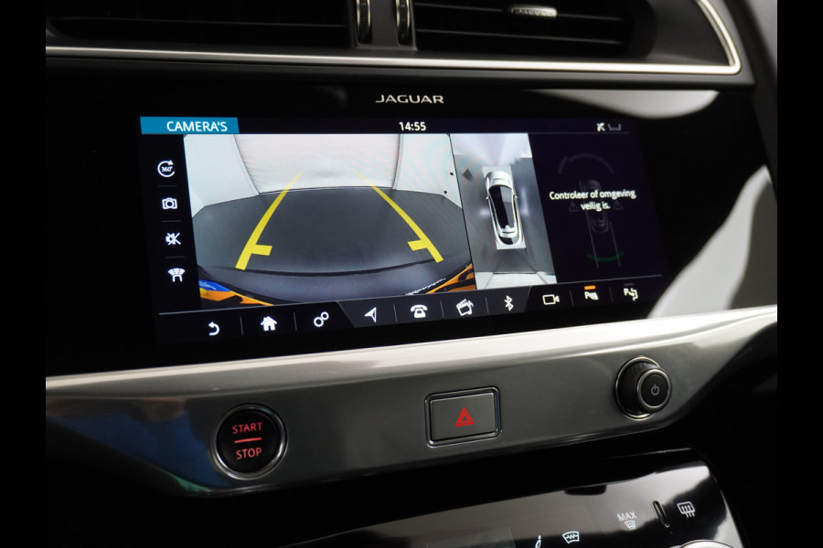 Jaguar I-PACE EV400 First Edition HSE 90kWh AWD Luchtvering Meridian®-Surround Audio Leder Memory Panoramadak 360°Camera Adap.Cruise Apple Car Lmv 22" DAB Bluetooth Led Stuur-Stoel-Achterbank-Voorruitverwarming Elek.Achterklep Zeer compleet, nieuwprijs €107.035 Origineel Nederlandse Auto