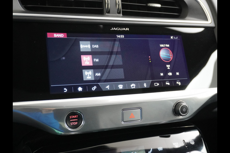 Jaguar I-PACE EV400 First Edition HSE 90kWh AWD Luchtvering Meridian®-Surround Audio Leder Memory Panoramadak 360°Camera Adap.Cruise Apple Car Lmv 22" DAB Bluetooth Led Stuur-Stoel-Achterbank-Voorruitverwarming Elek.Achterklep Zeer compleet, nieuwprijs €107.035 Origineel Nederlandse Auto