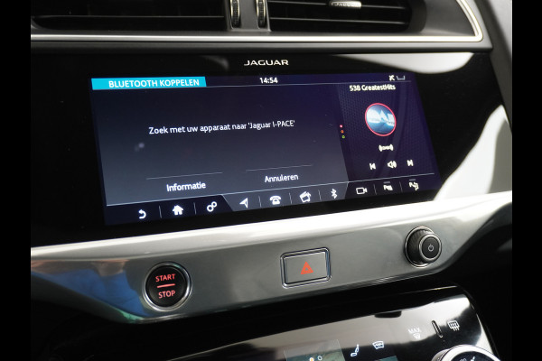 Jaguar I-PACE EV400 First Edition HSE 90kWh AWD Luchtvering Meridian®-Surround Audio Leder Memory Panoramadak 360°Camera Adap.Cruise Apple Car Lmv 22" DAB Bluetooth Led Stuur-Stoel-Achterbank-Voorruitverwarming Elek.Achterklep Zeer compleet, nieuwprijs €107.035 Origineel Nederlandse Auto