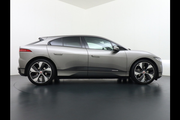 Jaguar I-PACE EV400 First Edition HSE 90kWh AWD Luchtvering Meridian®-Surround Audio Leder Memory Panoramadak 360°Camera Adap.Cruise Apple Car Lmv 22" DAB Bluetooth Led Stuur-Stoel-Achterbank-Voorruitverwarming Elek.Achterklep Zeer compleet, nieuwprijs €107.035 Origineel Nederlandse Auto