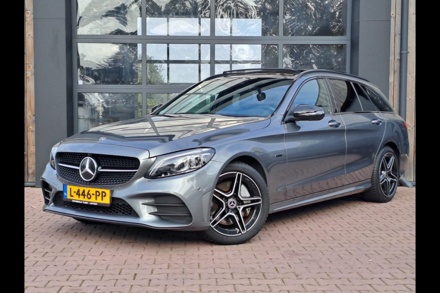 Mercedes-Benz C-Klasse Estate 300 e Business Plus Solution AMG Limited | Pano | Trekhaak | Multibeam | 360° camera | Leder/alcantara | Stoelverwarming | Elek. achterklep | Vol |