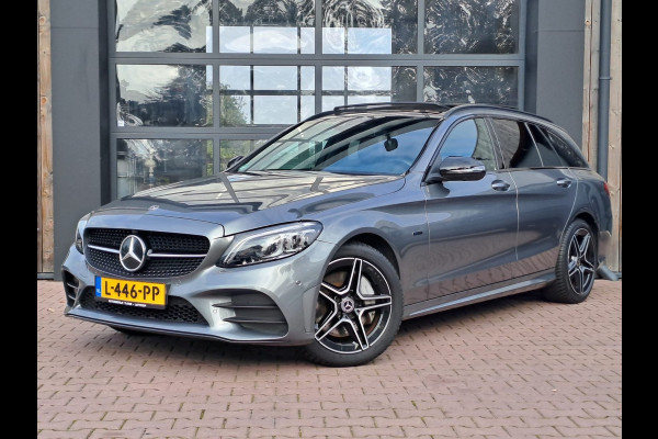 Mercedes-Benz C-Klasse Estate 300 e Business Plus Solution AMG Limited | Pano | Trekhaak | Multibeam | 360° camera | Leder/alcantara | Stoelverwarming | Elek. achterklep | Vol |